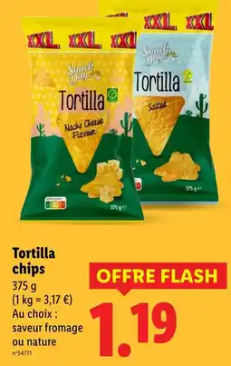 Lidl Tortilla chips offre