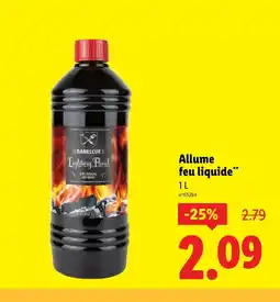 Lidl Allume feu liquide offre