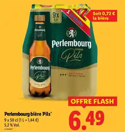 Lidl PERLEMBOURG Bière pils offre