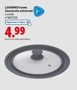 Lidl LIVARNO home Couvercle universel offre