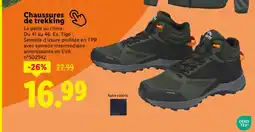 Lidl Chaussures de trekking offre