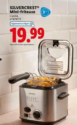 Lidl Silvercrest Mini-friteuse offre