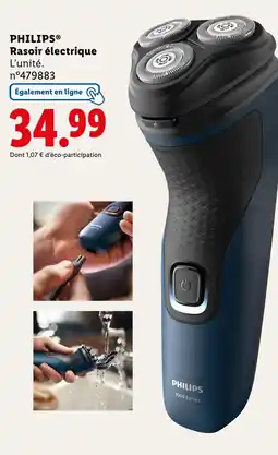 Lidl PHILIPS Rasoir électrique offre