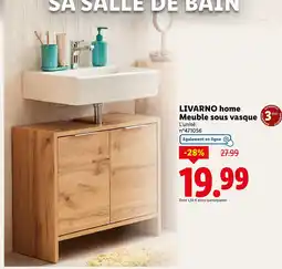 Lidl LIVARNO home Meuble sous vasque offre