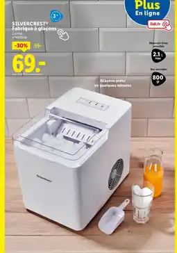 Lidl SILVERCREST Fabrique à glaçons offre