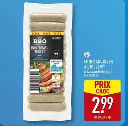 ALDI BBQ Mini saucisses à griller offre