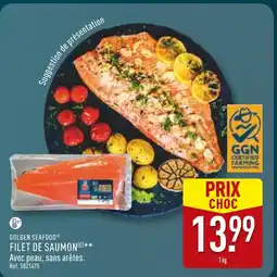 ALDI GOLDEN SEAFOOD FILET DE SAUMON(E) offre