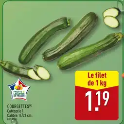 ALDI Courgettes offre
