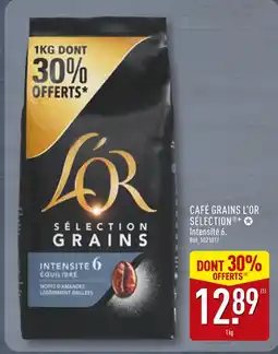 ALDI L'Or Sélection grains intensité 6 offre