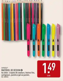 ALDI EXPERTIZ Matériel de dessin offre