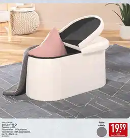 ALDI HOME CREATION BANC COFFRE offre