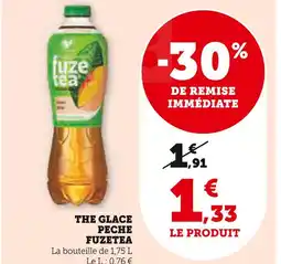 Super U FUZETEA The glace peche offre