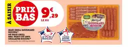 Super U Socopa Maxi Grill Gourmand ou Maxi Grill BBQ Party ou 100% Grillades offre