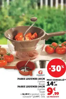 Hyper U Passe legumes offre