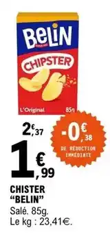 E.Leclerc Belin - chister belin offre
