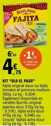 E.Leclerc Old el paso - kit offre