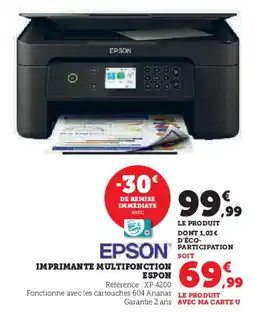 Hyper U Imprimante multifonction espon offre