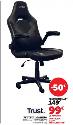 Hyper U Fauteuil gaming offre