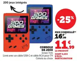 Hyper U Console de jeux offre