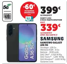 Hyper U Samsung galaxy a36 5g offre