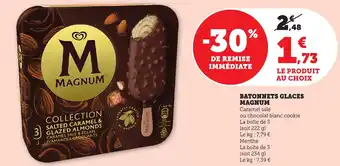 Bi1 Batonnets glaces magnum offre