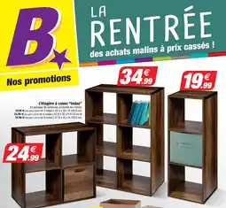 Bazarland L'étagère à cases offre