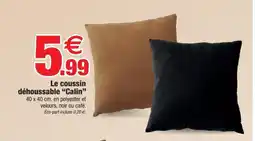 Bazarland Le coussin déhoussable Calin offre