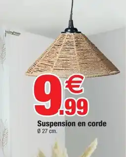Bazarland Suspension en corde offre