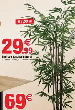 Bazarland Bambou toucher naturel offre