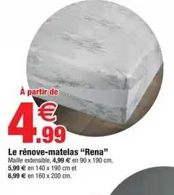Bazarland Le rénove-matelas Rena offre