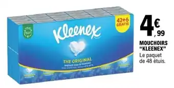 E.Leclerc Mouchoirs Kleenex offre