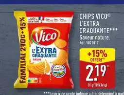 ALDI CHIPS VICO l'extra craquante offre