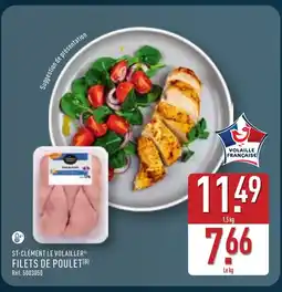 ALDI ST-CLÉMENT LE VOLAILLER Filets de poulet offre
