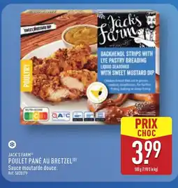 ALDI JACK'S FARM Poulet pané au bretzel offre