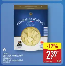 ALDI CUCINA Copeaux parmesan offre