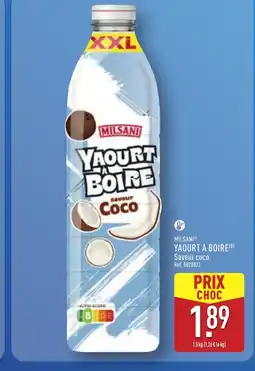 ALDI MILSANI Yaourt à boire offre