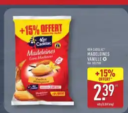 ALDI KER CADELAC Madeleines vanille offre