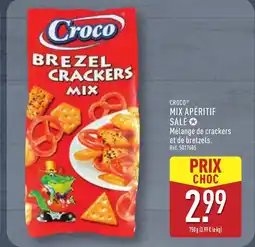 ALDI CROCO Mix apéritif salé offre