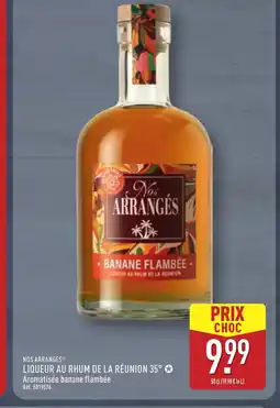ALDI NOS ARRANGÉS Liqueur au rhum de la réunion 35° offre