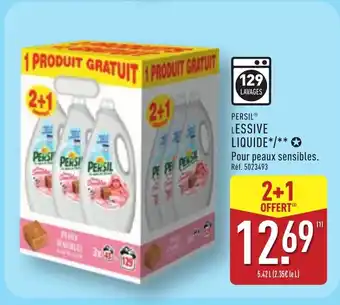 ALDI PERSIL Lessive liquide offre