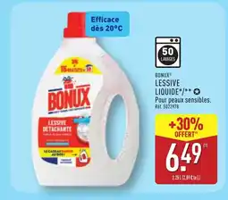 ALDI BONUX Lessive liquide offre