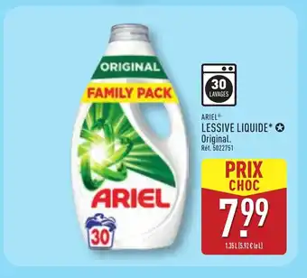 ALDI ARIEL Lessive liquide offre
