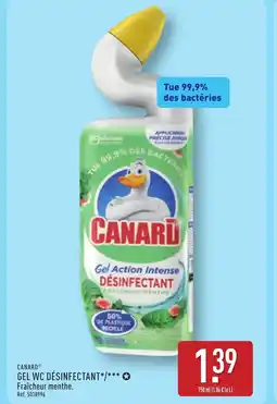 ALDI CANARD Gel wc désinfectant offre