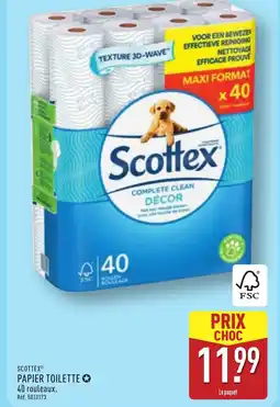 ALDI SCOTTEX Papier toilette offre