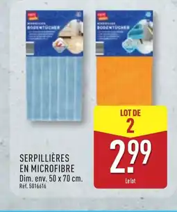 ALDI Serpillières en microfibre offre
