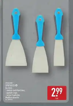 ALDI WORKZONE Spatules offre