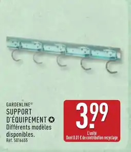 ALDI GARDENLINE Support d'équipement offre