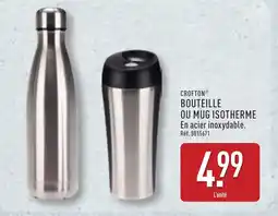 ALDI CROFTON Bouteille ou mug isotherme offre