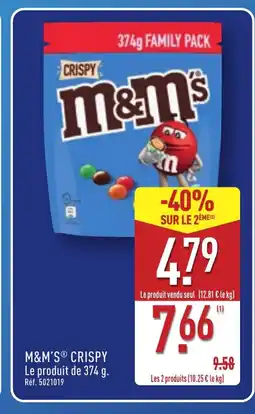 ALDI M&M'S Crispy offre