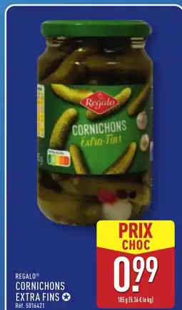 ALDI REGALO Cornichons extra fins offre